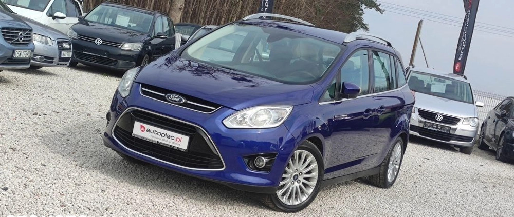 Ford Grand C-MAX cena 26900 przebieg: 254501, rok produkcji 2013 z Kraśnik małe 667